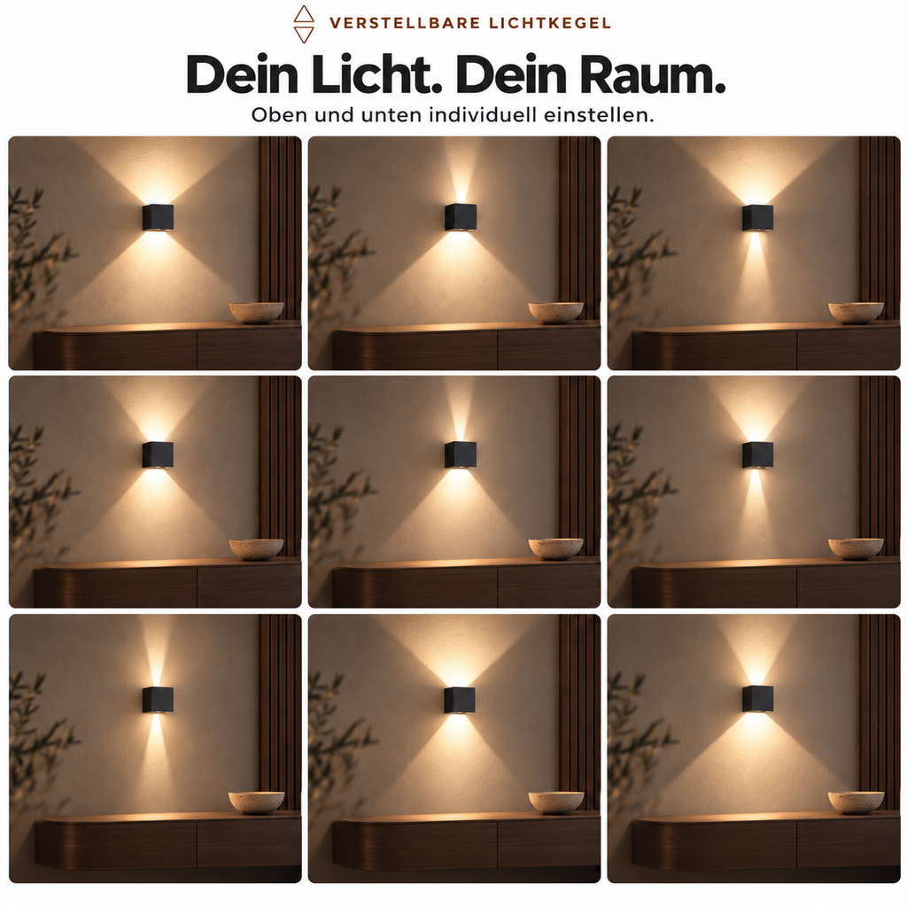 Luno | Kabellose Wandleuchte