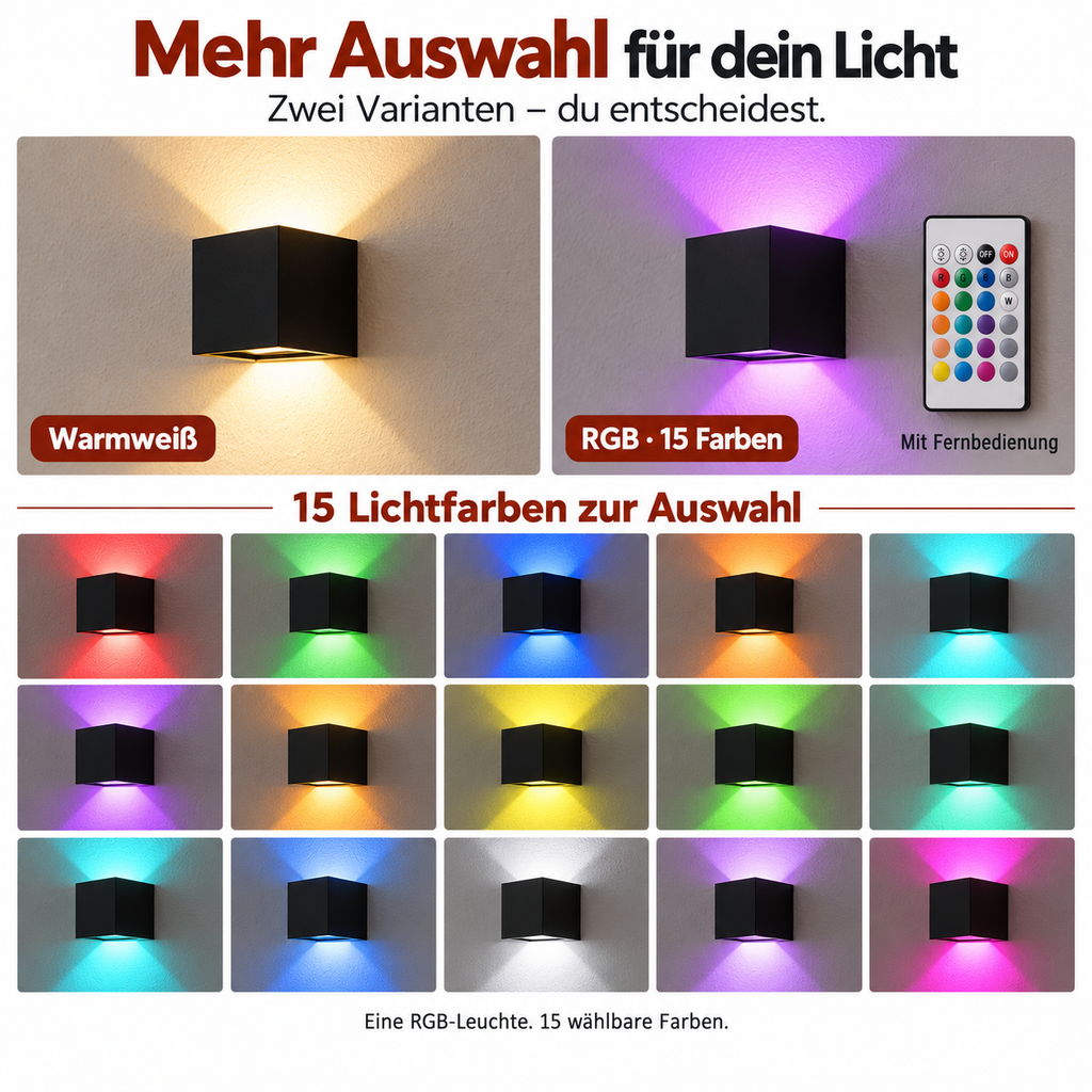 Luno | Kabellose Wandleuchte