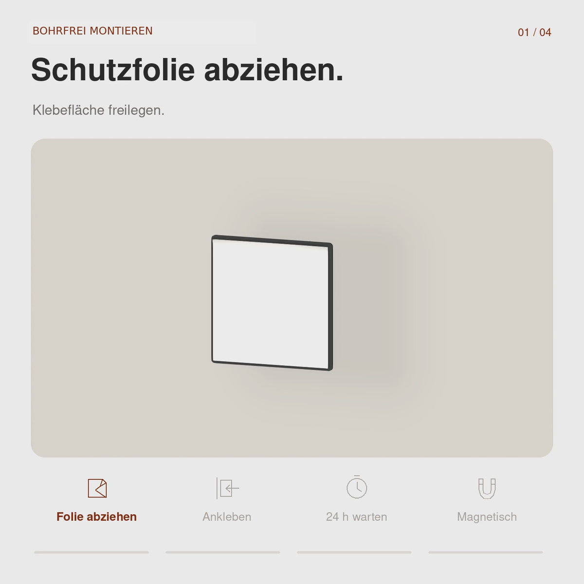Luno | Kabellose Wandleuchte