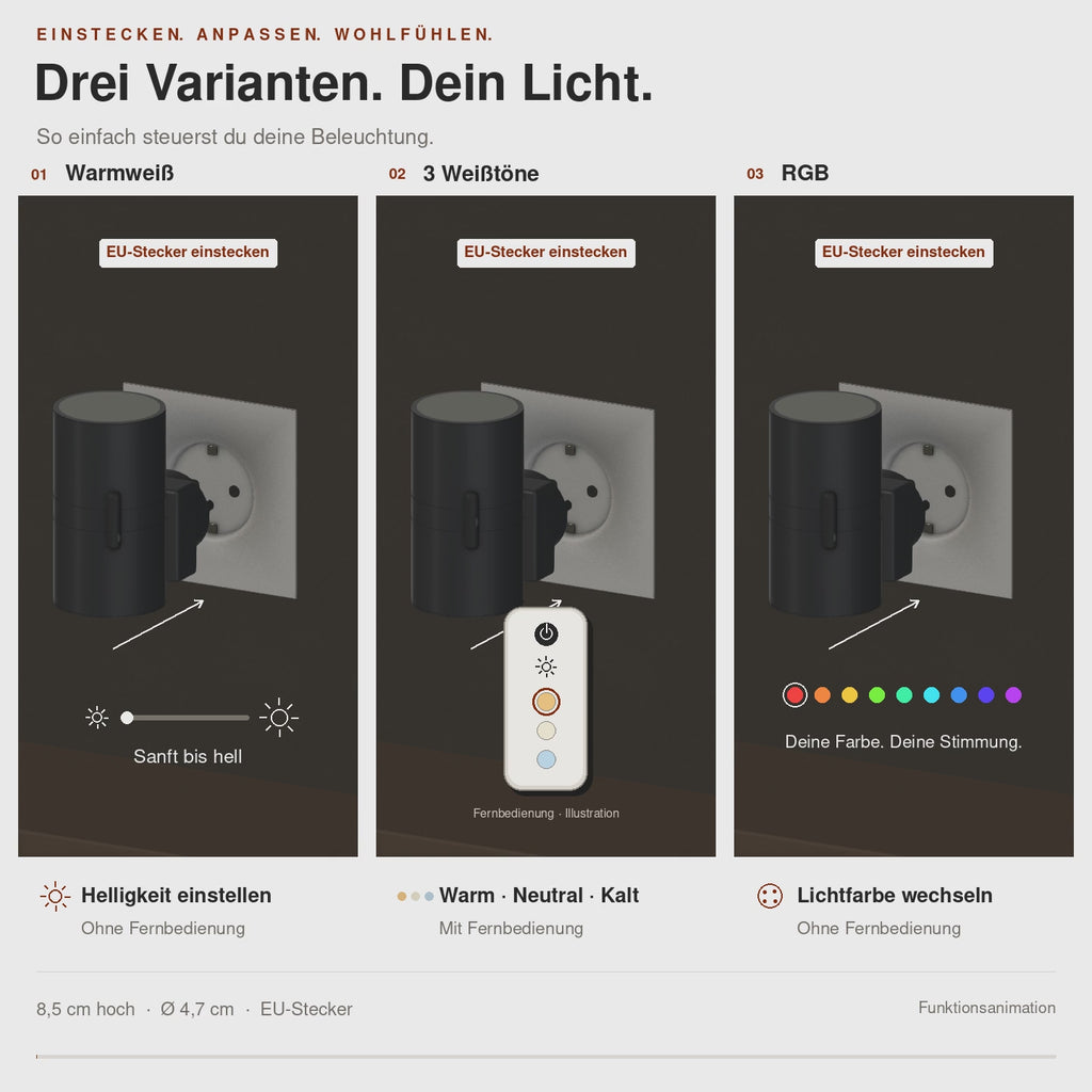 Lampena | Premium-LED-Nachtlicht